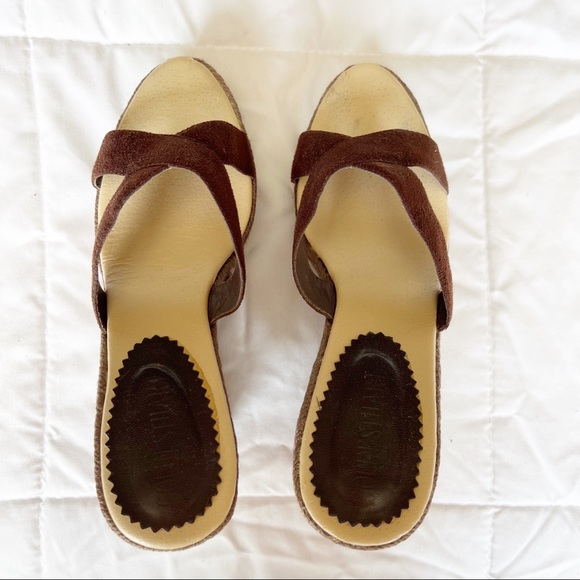 Colin Stuart Wedge Sandals - Picture 8 of 8